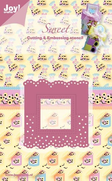 6002/0301 ~ Headercard Square ~ JOY CRAFTS Cut+Emboss die
