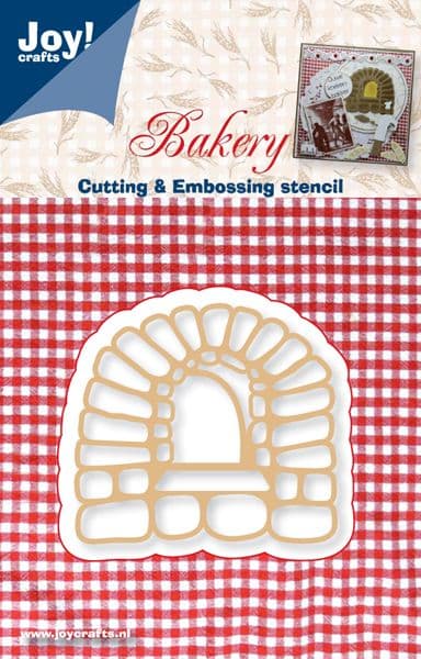 6002/0306 ~ OPEN BAKE CARD ~ JOY CRAFTS Cut+Emboss die