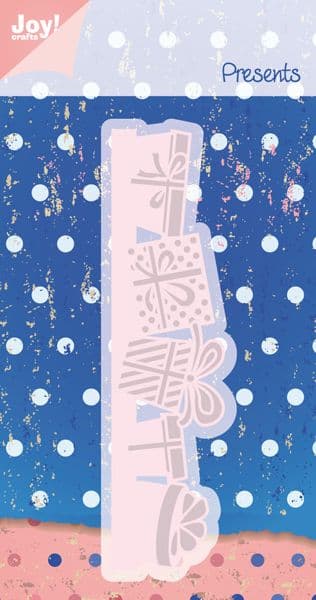 6002/0351 ~ BRIM with GIFTS ~ JOY CRAFTS Cut+Emboss dies