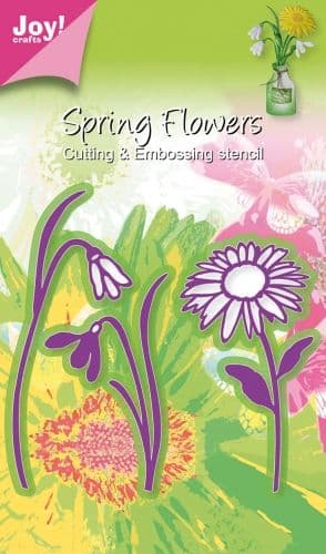 6002/0354 ~ 3 FLOWER dies ~ JOY CRAFTS Cut+Emboss