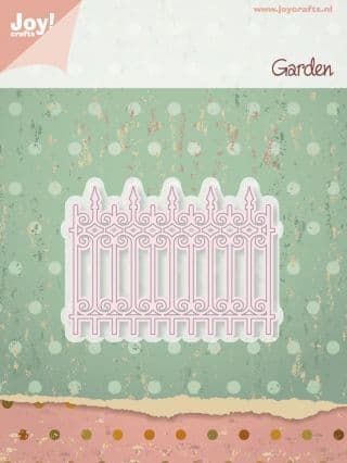 6002/0372 ~ Iron FENCE ~ JOY CRAFTS Cut+Emboss dies