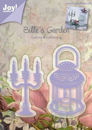 6002/0377 ~ CANDLE & LAMP ~ JOY CRAFTS Cut+Emboss dies