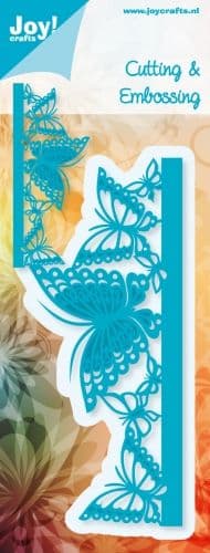 6002/0389 ~ EDGE BUTTERFLIES ~ JOY CRAFTS Cut+Emboss die