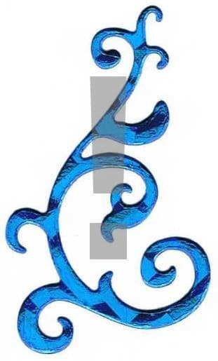 6003/0002 - FLOURISH #1 Floral Flourishes JOY CRAFTS Cutting Stencil