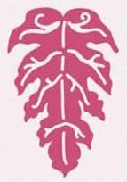 6003/0007 - LEAF ~ Floral Flourishes - JOY CRAFTS Cutting Stencil