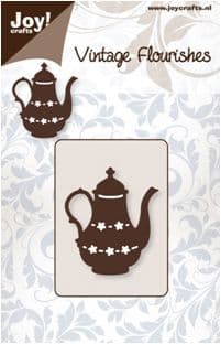 6003/0020 ~ TEAPOT ~ Vintage Flourishes - JOY CRAFTS Cutting die
