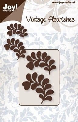 6003/0035 ~ LEAVES ~ VINTAGE FLOURISH ~ JOY CRAFTS Cut & emboss dies