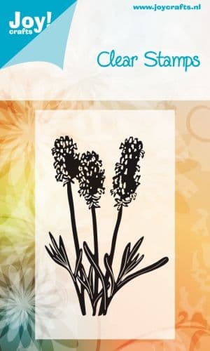 6410/0016 ~ FLOWER/LEAF 3 ~ VINTAGE FLOURISH ~ JOY CRAFTS CLEAR STAMP