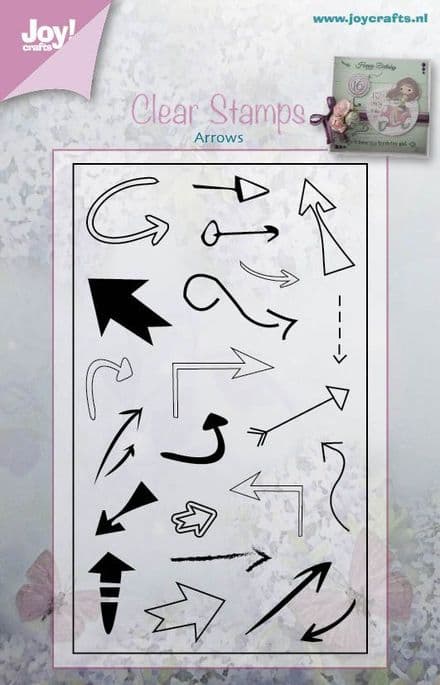 6410/0388 ~ ARROWS ~ JOYCRAFTS CLEAR STAMP
