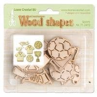 71.2472 ~ SPORTS - WOOD SHAPES ~ by Leane Creatief