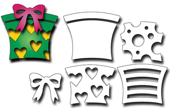 739 ~ GIFTS ~ Dies by Elizabeth Craft Designs