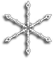 98396 ~ BEADED SNOWFLAKE ~ Memory Box