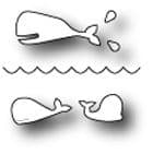 98712 ~ WHALE POD ~ Memory Box die