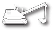 98748 ~ EXCAVATOR ~ Memory Box die