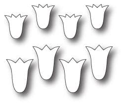 98825 ~ TULIP TOPS ~ Memory Box die