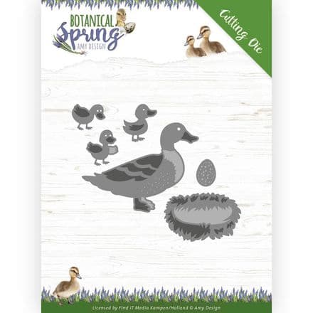 ADD10201 - Botanical Spring - Some Ducks - Amy Design Die