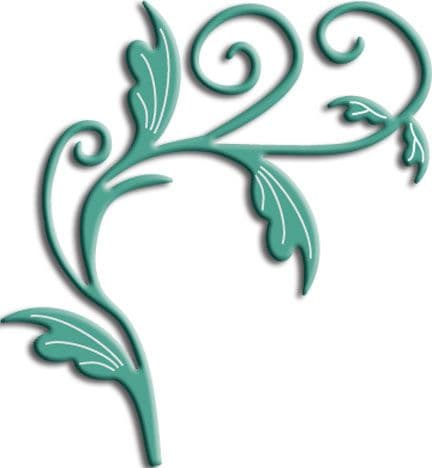 B127 ~ TROPICAL FLOURISH ~ Cheery Lynn Designs die