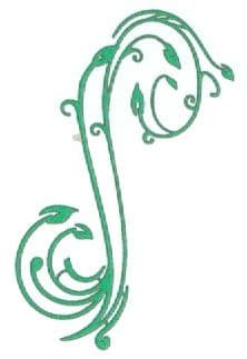 B170 ~ MINI FLOURISH ONE ~ Cheery Lynn Designs die