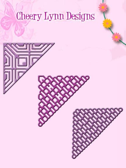 B172 ~ LACE CORNER DECO G ~ 3 dies