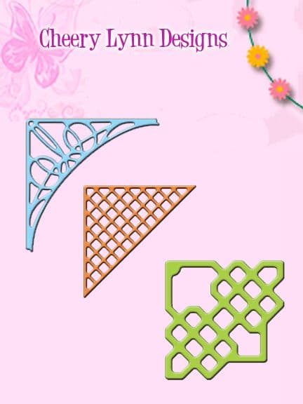 B175 ~ LACE CORNER DECO J ~ 3 dies