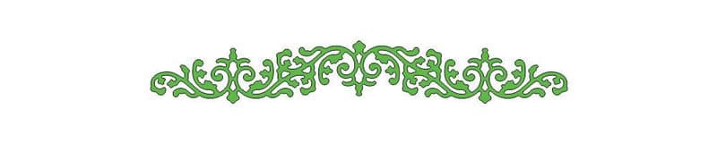 B176 ~ FLOURISH BAND border ~ Cheery Lynn Designs die