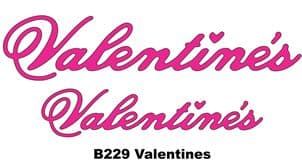 B229 ~ VALENTINE'S (SET OF 2) ~ CHEERY LYNN DIE