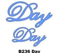 B236 ~ DAY (SET OF 2) ~ CHEERY LYNN DIE