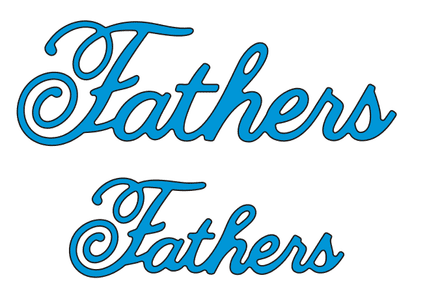 B246 ~ FATHER (SET OF 2) ~ CHEERY LYNN DIE