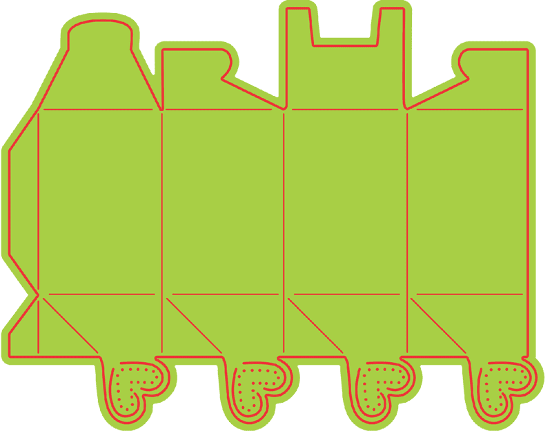 B270~ TIFFANY'S PERFUME BOX ~ Cheery Lynn Designs die