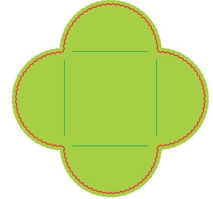 B272~ SCALLOP NOTE BOX ~ Cheery Lynn Designs die