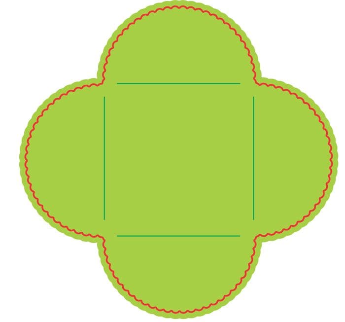 B272~ SCALLOP NOTE BOX ~ Cheery Lynn Designs die