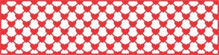 B297 ~ MESH HEARTS BORDER ~ Cheery Lynn Designs die