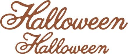 B344 ~ HALLOWEEN (SET OF 2) ~ CHEERY LYNN DIES