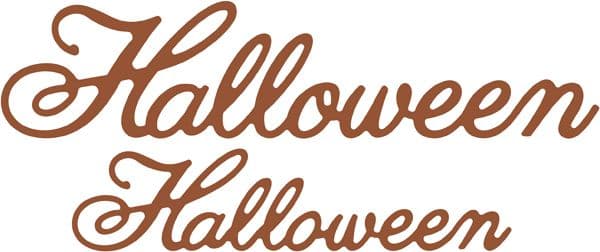 B344 ~ HALLOWEEN (SET OF 2) ~ CHEERY LYNN DIES