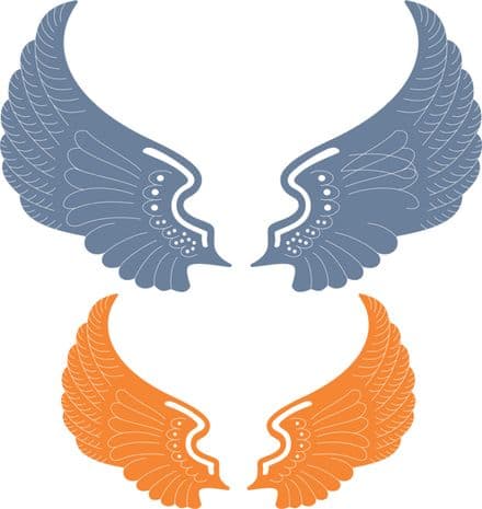 B359 ~ WINGS ~ Cheery Lynn Designs dies