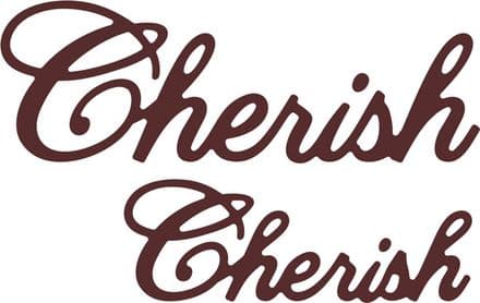 B415 ~ CHERISH (SET OF 2) ~ CHEERY LYNN DIE