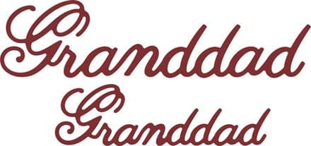 B450 ~ GRANDDAD (SET OF 2) ~ CHEERY LYNN DIES