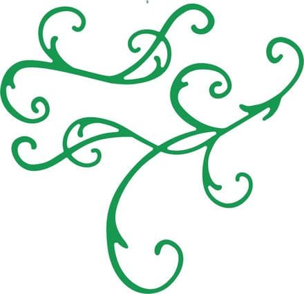 B456 ~ ADD A FLOURISH (SET OF 2) ~ CHEERY LYNN DIES