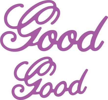 B461 ~ GOOD (SET OF 2) ~ CHEERY LYNN DIES