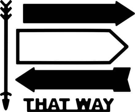 B467 ~ ARROWS (SET OF 3) ~ CHEERY LYNN DIES