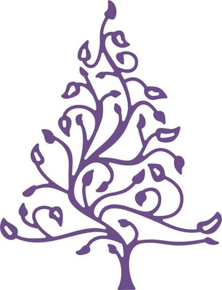 B489 ~ BLOWING IN THE WIND TREE ~ CHEERY LYNN DIE