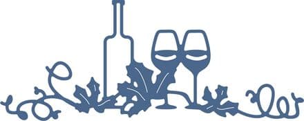 B495 ~ WINE A BIT ~ CHEERY LYNN DIE