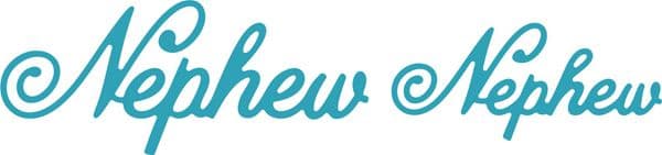 B505 ~ NEPHEW ~ SET OF 2 ~ CHEERY LYNN DIES