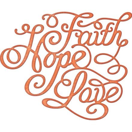 B565 ~ FAITH HOPE AND LOVE ~ CHEERY LYNN DIES