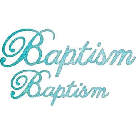 B579 ~ BAPTISM ~ (SET OF 2) ~ CHEERY LYNN DIES