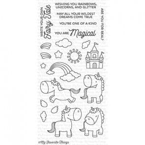 BB-34 ~ Magical Unicorns ~ CLEAR CLING BACKED STAMPS~ MY FAVORITE THINGS