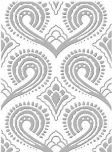 C0723012 ~ FLAMINGOES and HEDGEHOGS Couture Creations emboss folder