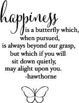 C2062 ~ HAPPINESS ~ Memory Box Wood mounted Stamp