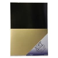 CAT030 - Mirror Card A4 -Vintage Gold -- Craft Artist