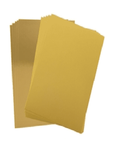 CAT031 - Mirror Card A4 - New Gold - Craft Artist